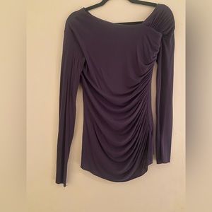 Bailey44 pleaded fitted top. fairly new 94% rayon 6% spandex